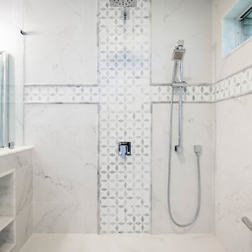 Intracoastal Grey & White Master Bath
