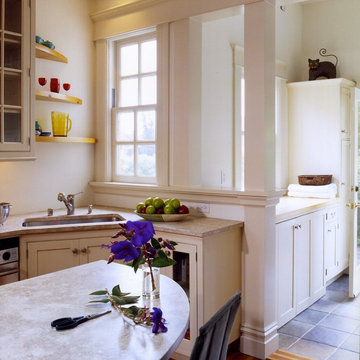 Kitchen with Columns