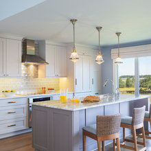 Periwinkle Cabinets