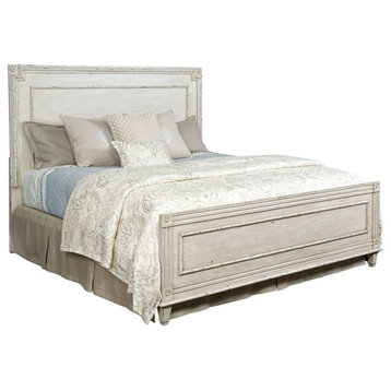 American Drew Southbury King Panel Bed, Fossil and Parchment 513-306R