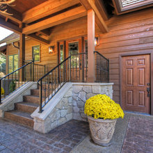 front entry from breezeway