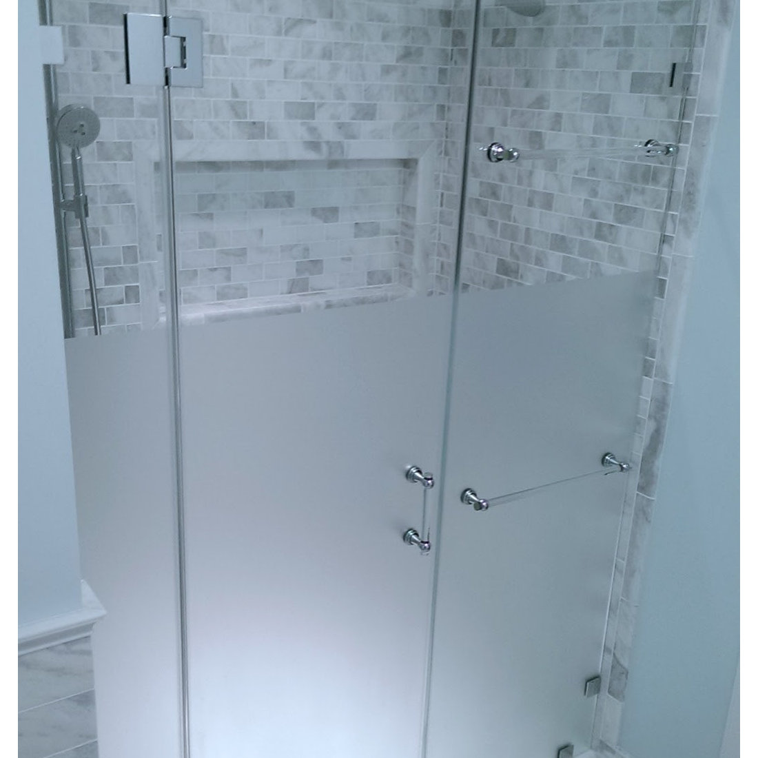 Custom Glass Panel Door Panel Shower Units