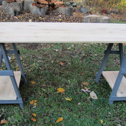 Sawhorse Desk - Furniture