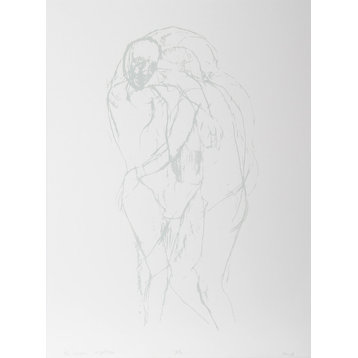 Leon Golub "The Lovers" Lithograph