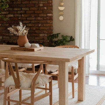 'Vega' Maple Custom Dining Table