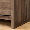 South Shore Tao 6 Drawer Double Dresser in Natural Walnut