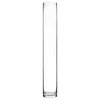 Centerpiece Tall Clear Glass Cylinder Vase, Height-40", Diameter-6"