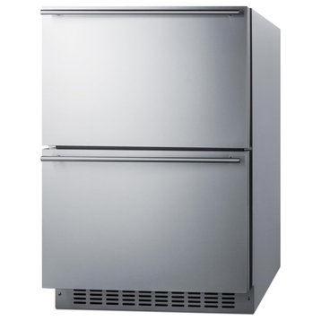 24" Wide 2-Drawer Refrigerator-Freezer