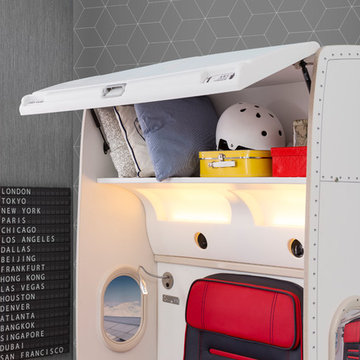 First Class Airplane Kids Bedroom