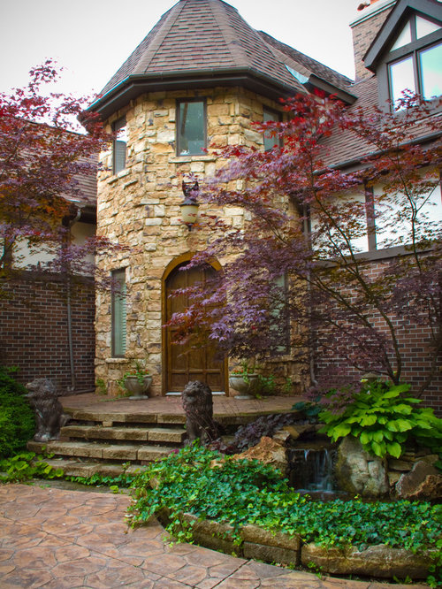 Suburban Woodsy Waterfall and Stream