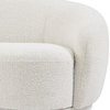 Hyde Boucle Fabric Upholstered Chair, Cream