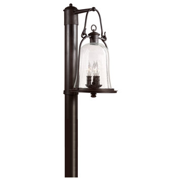 Troy Lighting P9465 Owings Mill 3 Light Post Light - Natural Bronze