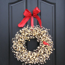 Modern Front Door Wreaths