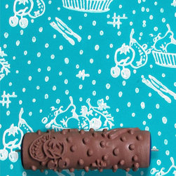 Patterned Paint Roller G01 - Painting Tools