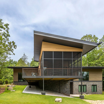 New Construction Contemporary Mountain Home