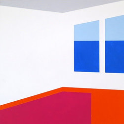 Scene 102 by Martha Hughes in Structured Spaces at New York Art Gallery Elisa Co - Artwork