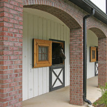 Horse arena and stables