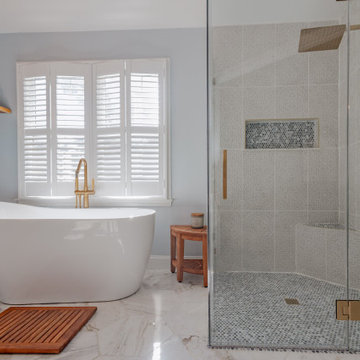 Urban Elegance Revived: Three-Story Townhome Transformation in Urbana, MD