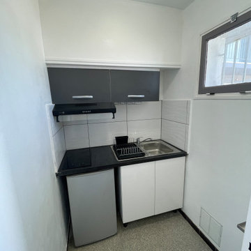 studio salle de bain cuisine