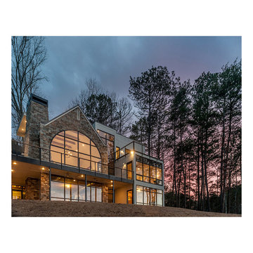 Modern Lake House