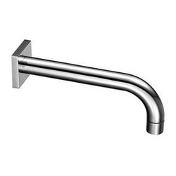 Fantini 9676U Cafe Wall-Mount Washbasin Spout 10" Projection - Products