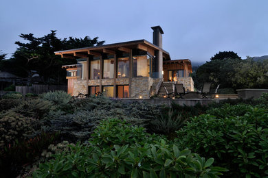 Contemporary exterior home idea in San Francisco