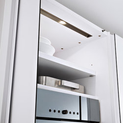 Slide away doors - Kitchen Cabinetry