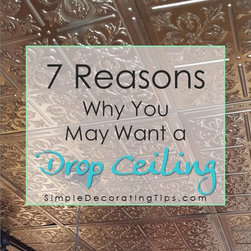 7 Reasons Why You May Want a Drop Ceiling - Products