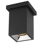 Access Lighting - I-Lite Adjustable LED Spotlight, Black - Resembling a chimney flue, the I-Lite Adjustable LED Spotlight brings an aura of warmth to your interior. Its interior features a mirrored surface that reflects light to shine as if ablaze with lumens.
