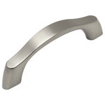 Cosmas - Cabinet Pull, 3" Hole Centers, Satin Nickel, Set of 10 - Price is for 10 pulls