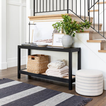 Black Console Table Front Entry Collection - Threshold™ designed with Studio McG