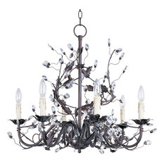Elegante 6-Light Chandelier, Oil Rubbed Bronze