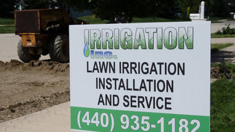 Avon Lake, Oh lawn sprinkler system installation