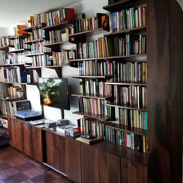 Sahar Walnut Bookcase