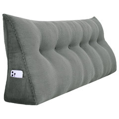 Wedge Pillows Headboard Reading Pillow Backrest Pillows for Sitting up in  Bed Re