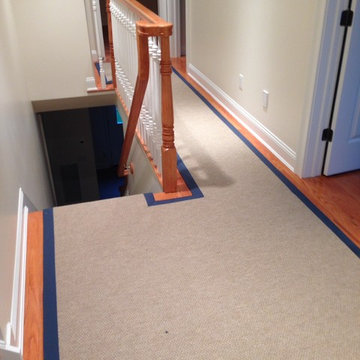 Custom Curved Wide Binding Sisal Runners