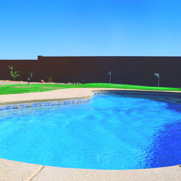 Custom Pools, Stream, Water Feature