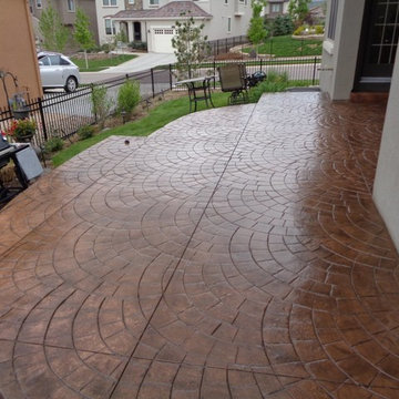 Bourne - Stamped concrete
