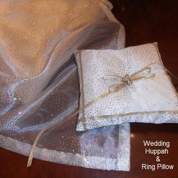 Wedding Huppah and Ring Pillow - Fabric