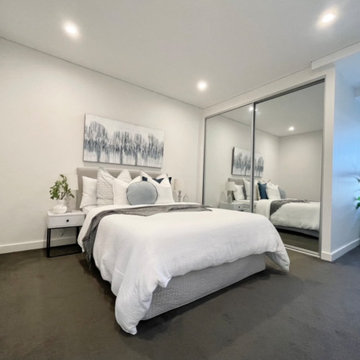 Home Staging By Revolution Style Hub // Master bedroom.