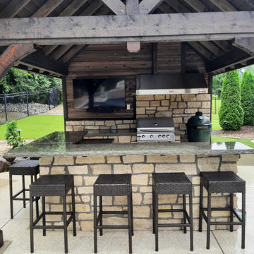 Luxury Outdoor Living Pavilion in Glen Carbon