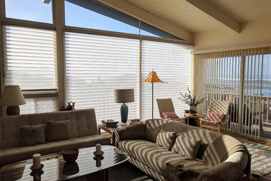 Example of a 1960s living room design in San Luis Obispo