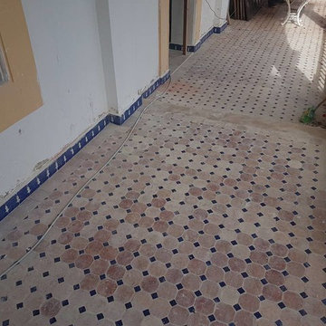 travaux de rénovation de l'hotel Al Manzah Tanger