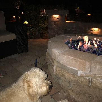 Firepit at Night