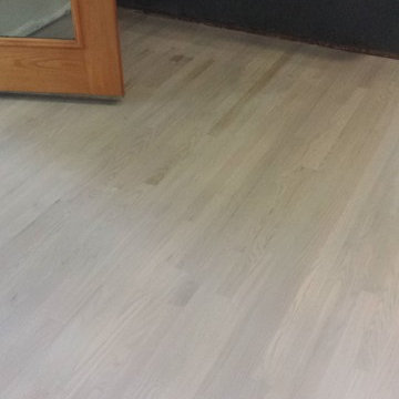 Modern Light Grey Wood Flooring