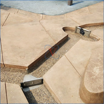 Children water play concept executed at the premier Lodha World Towers