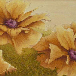 "Discovering Gold" Poppy Painting - Paintings