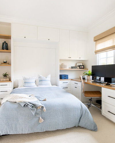 Transitional Bedroom by White Sands Coastal Development