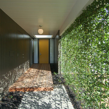 Inside the breeze way