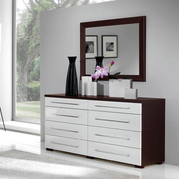 Luxury Double Dresser and Mirror - $1104